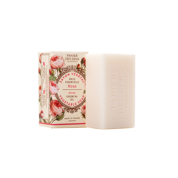Panier des Sens Essentials Rejuvenating Rose Vegetable Soap Bar Екстра-ніжне рослинне мило Троянда