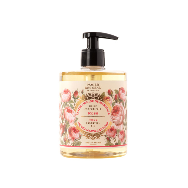 Panier des Sens Essentials Rejuvenating Rose Liquid Marseille Soap Марсельське рідке мило Троянда
