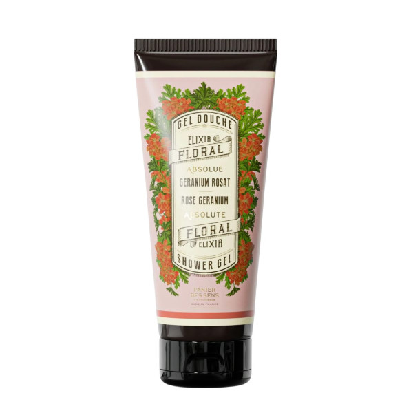 Panier des Sens Absolutes Rose Géranium Shower gel Гель для душу Рожева Герань