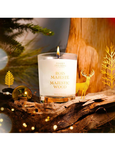 Panier des Sens Scented Candle Majestic Wood Лимитированная ароматическая свеча Величественный лес