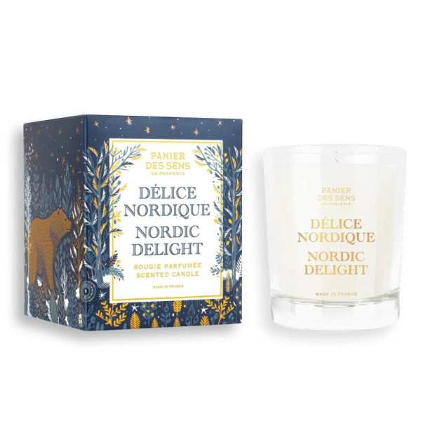Panier des Sens Scented Candle Nordic Delight Лімітована ароматична свічка Скандинавське захоплення