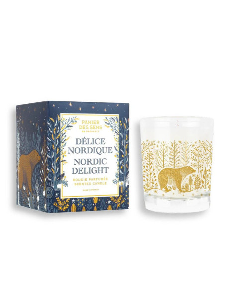 Panier des Sens Scented Candle Nordic Delight Лімітована ароматична свічка Скандинавське захоплення