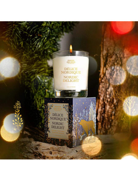 Panier des Sens Scented Candle Nordic Delight Лімітована ароматична свічка Скандинавське захоплення