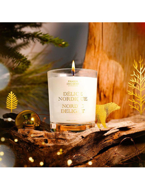Panier des Sens Scented Candle Nordic Delight Лімітована ароматична свічка Скандинавське захоплення