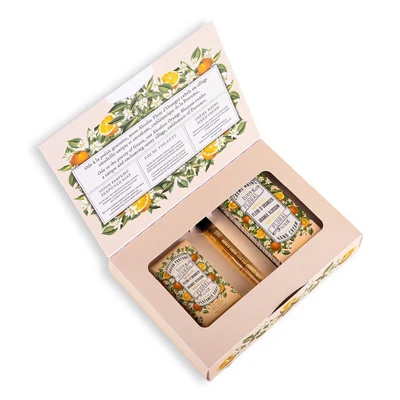 Panier des Sens Orange Blossom Skincare Gift Set Подарочный набор Флердоранж