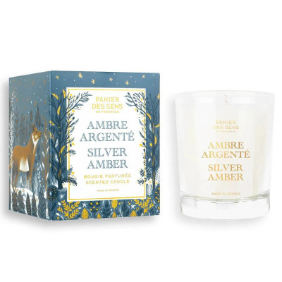 Panier des Sens Scented Candle Silver Amber Лимитированная ароматическая свеча Серебряный янтарь