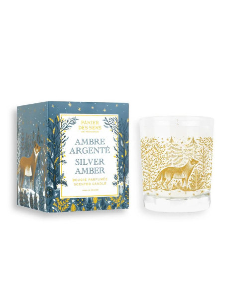 Panier des Sens Scented Candle Silver Amber Лімітована ароматична свічка Срібний бурштин