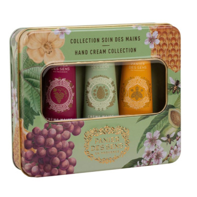 Panier des Sens Timeless Hand Care Gift Set Подарочный набор для ухода за руками Миндаль, Мед, Белый Виноград
