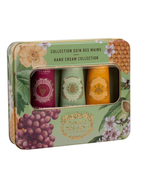 Panier des Sens Timeless Hand Care Gift Set Подарунковий набір для догляду за руками Мигдаль, Мед, Білий Виноград