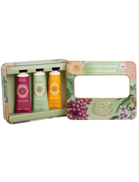 Panier des Sens Timeless Hand Care Gift Set Подарунковий набір для догляду за руками Мигдаль, Мед, Білий Виноград