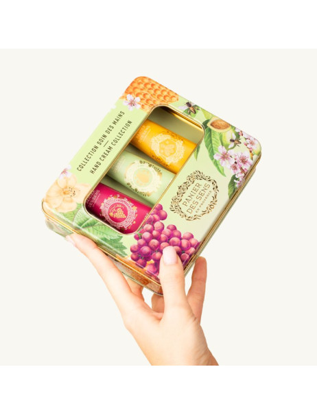 Panier des Sens Timeless Hand Care Gift Set Подарунковий набір для догляду за руками Мигдаль, Мед, Білий Виноград