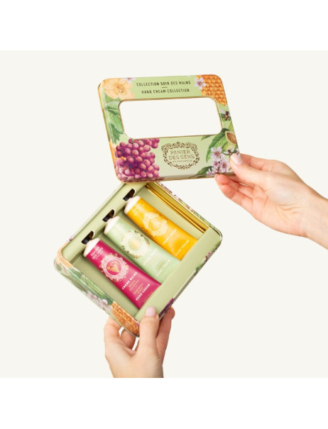 Panier des Sens Timeless Hand Care Gift Set Подарунковий набір для догляду за руками Мигдаль, Мед, Білий Виноград