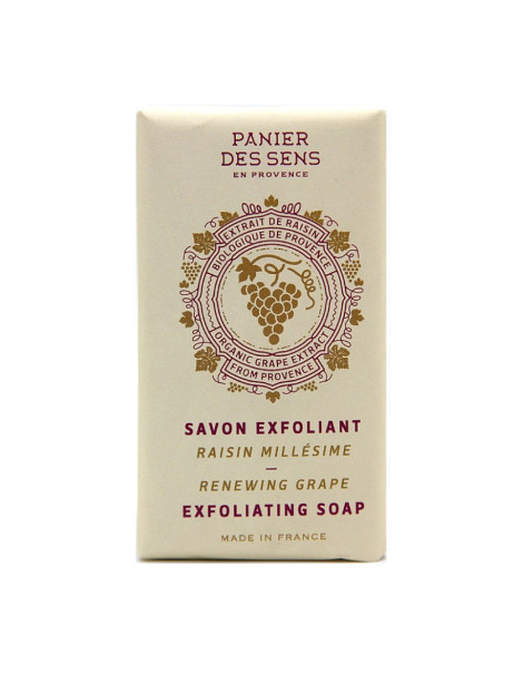 Panier des Sens Intemporels Renewing White Grape Exfoliating Soap Відлущуюче мило Білий Виноград