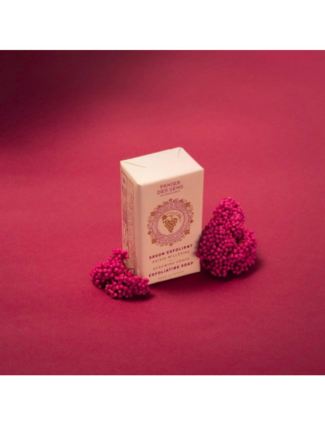 Panier des Sens Intemporels Renewing White Grape Exfoliating Soap Відлущуюче мило Білий Виноград