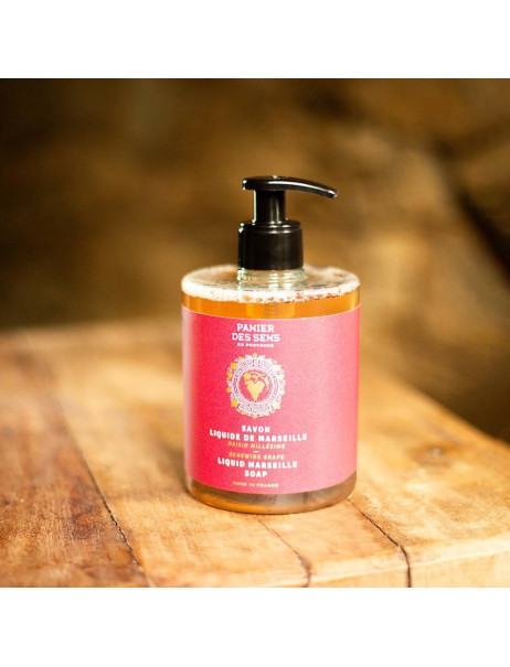 Panier des Sens Intemporels Renewing White Grape Liquid Marseille Soap Марсельське рідке мило Білий Виноград