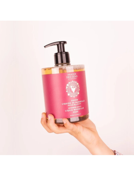Panier des Sens Intemporels Renewing White Grape Liquid Marseille Soap Марсельське рідке мило Білий Виноград
