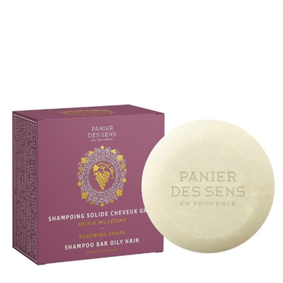 Panier des Sens Intemporels Renewing White Grape Oily Hair Shampoo Bar Шампунь-бар для жирных волос Белый Виноград