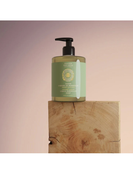 Panier des Sens Intemporels Soothing Almond Liquid Marseille Soap Марсельське рідке мило Мигдаль