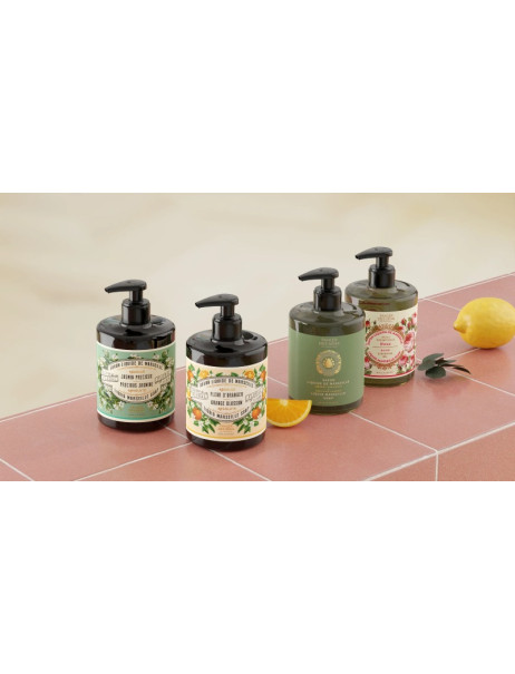 Panier des Sens Intemporels Soothing Almond Liquid Marseille Soap Марсельське рідке мило Мигдаль
