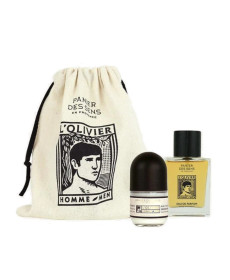 Panier des Sens L'Olivier Intemporels Men Gift Pouch Eau de parfum Deo L'Olivier Подарунковий набір для чоловіків - Написати відгук