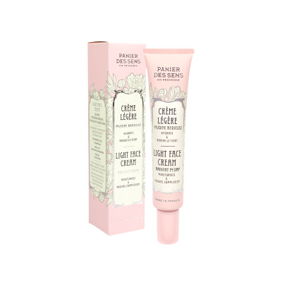 Panier des Sens Radiant Peony Light Face Cream Легкий крем для обличчя Півонія