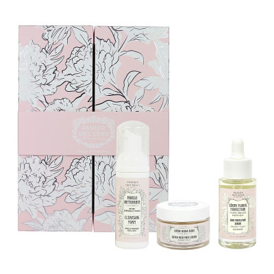 Panier des Sens Radiant Peony Women's Beauty Gift Set Подарочный набор "Увлажняющий и сияющий уход за лицом"