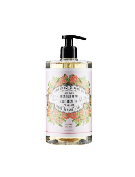 Panier des Sens Absolutes Rose Géranium Liquid Soap Марсельське рідке мило Рожева Герань