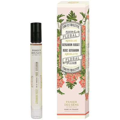 Panier des Sens Absolutes Rose Géranium Eau de toilette Roll On Туалетная вода Розовая Герань с роликовым аппликатором