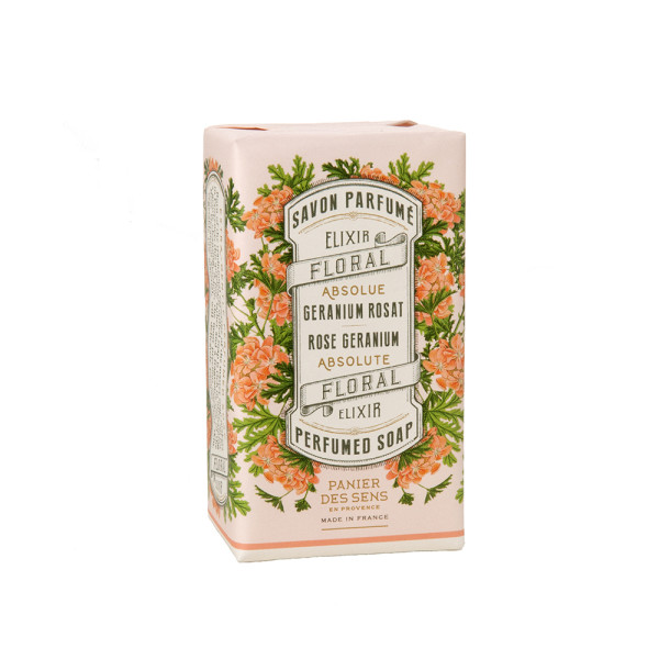 Panier des Sens Absolutes Rose Géranium Perfumed Soap Екстра-ніжне рослинне мило Рожева Герань