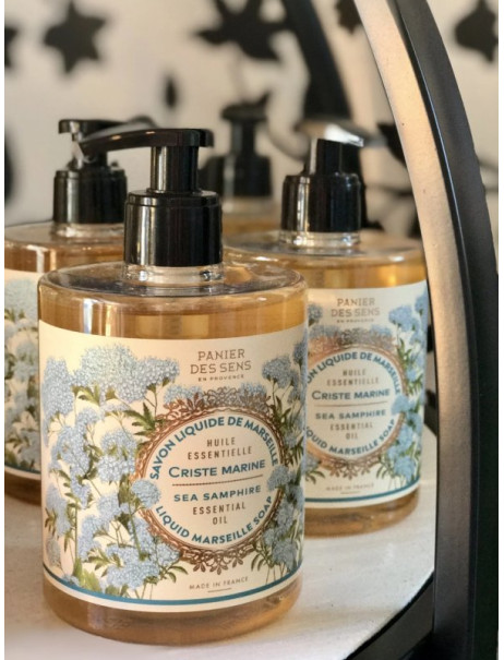 Panier des Sens Essentials Firming Sea Fennel Sea Samphire Liquid Marseille Soap Марсельське рідке мило Критмій