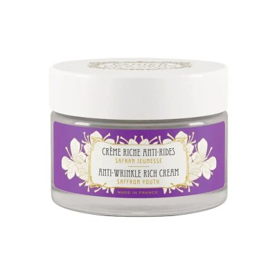 Panier des Sens Sublime Skincare Saffron Youth Anti-Wrinkle Rich Cream Насыщенный крем против морщин Шафран