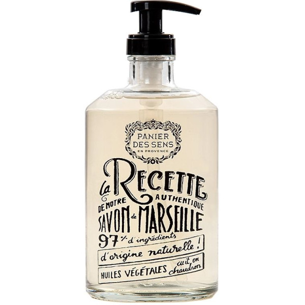 Panier des Sens Essentials Soothing Provence Glass Bottle Marseille Soap Марсельське рідке мило Прованс в скляній пляшки