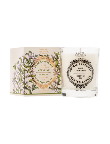 Panier des Sens Essentials Energizing Verbena Scented Candle Ароматизированная свеча Вербена