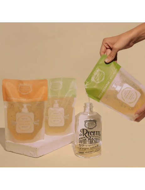 Panier des Sens Essentials Energizing Verbena Eco Refill Liquid Marseille Soap Марсельське рідке мило Вербена (Дой-пак)