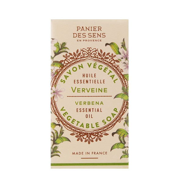 Panier des Sens Essentials Energizing Verbena Vegetable Soap Bar Екстра-ніжне рослинне мило Вербена
