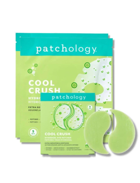 Patchology Cool Crush Extra-Depuffing Hydrogel Face Mask Гідрогелева маска для зменшення набряків обличчя