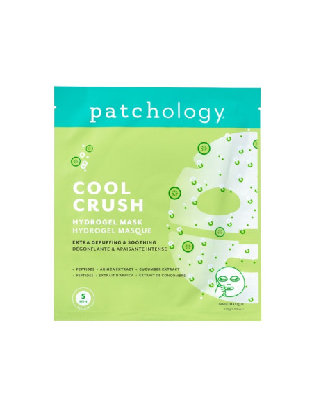 Patchology Cool Crush Extra-Depuffing Hydrogel Face Mask Гідрогелева маска для зменшення набряків обличчя