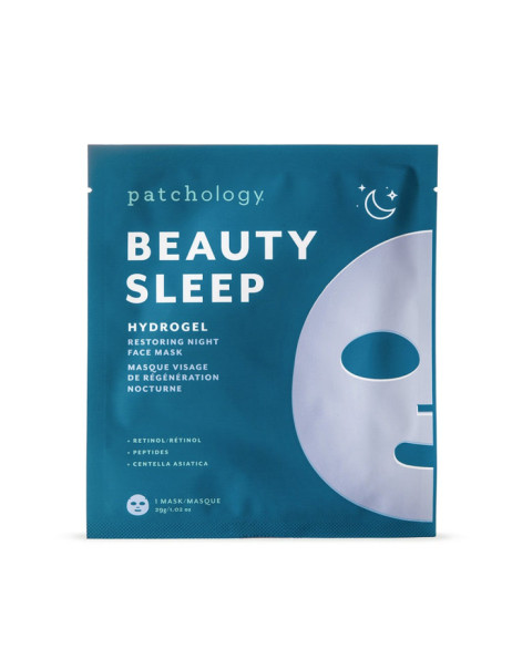 Patchology Hydrogel Beauty Sleep Hydrogel Mask Зміцнююча гідрогелева маска