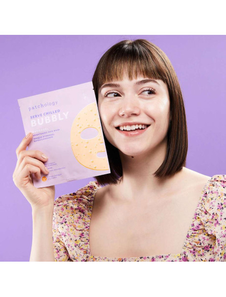 Patchology Hydrogel Bubbly Hydrogel Mask Осветляющая гидрогелевая маска