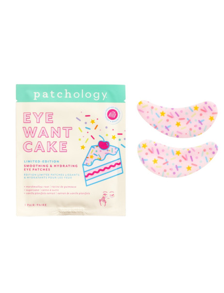 Patchology Eye Want Cake Limited Edition Smoothing & Hydrating Eye Patches Розгладжуючі та зволожуючі лімітовані патчі