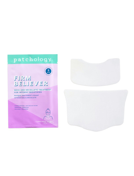 Patchology Firm Believer Neck & Décolleté Treatment Розгладжуюча маска для шиї та декольте