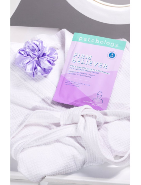 Patchology Firm Believer Neck & Décolleté Treatment Розгладжуюча маска для шиї та декольте