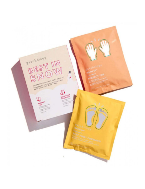 Patchology Holiday Kits Best In Snow Hand & Foot Moisturizing Kit Зволожуючий набір для рук та ніг