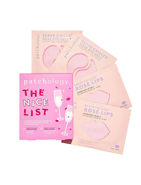 Patchology Holiday Kits The Nice List Комплексний набір для догляду за зоною навколо очей та губами