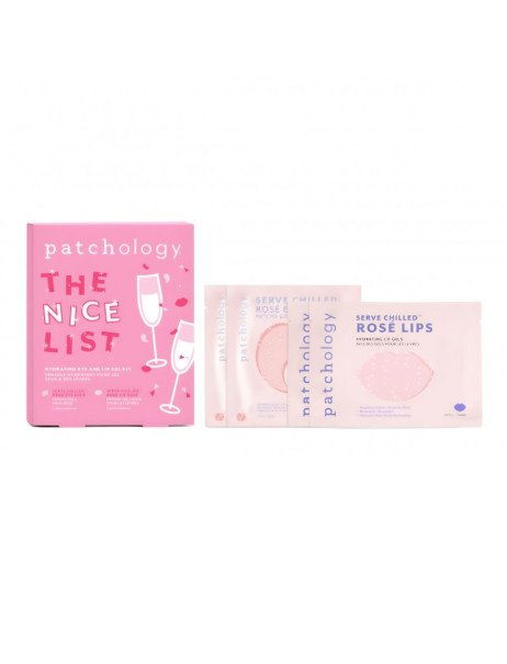 Patchology Holiday Kits The Nice List Комплексний набір для догляду за зоною навколо очей та губами