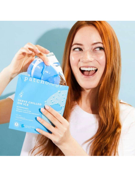 Patchology Hydrogel Iced Hydrogel Mask Охолоджуюча та зміцнююча гідрогелева маска