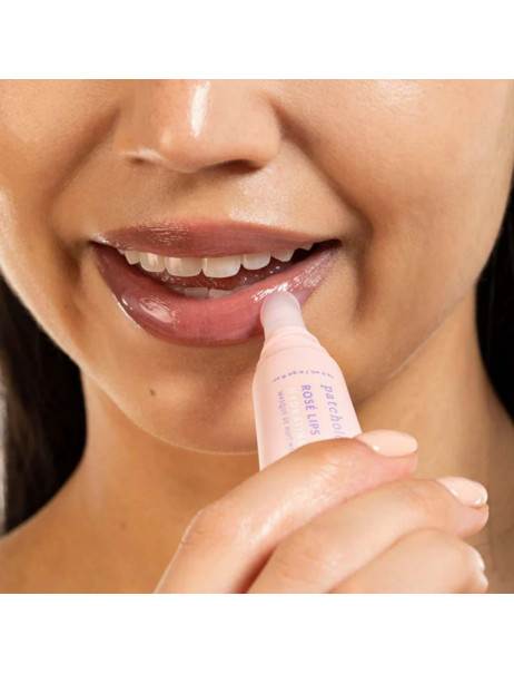 Patchology Serve Chilled Rose' Lip Mask Увлажняющая ночная маска для губ