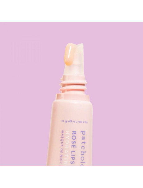 Patchology Serve Chilled Rose' Lip Mask Увлажняющая ночная маска для губ