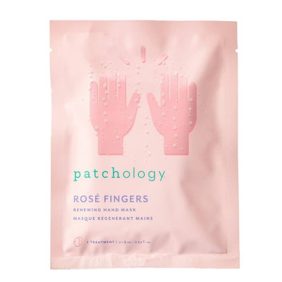 Patchology Serve Chilled Rosé Fingers Освіжаюча маска для рук з екстрактом троянди