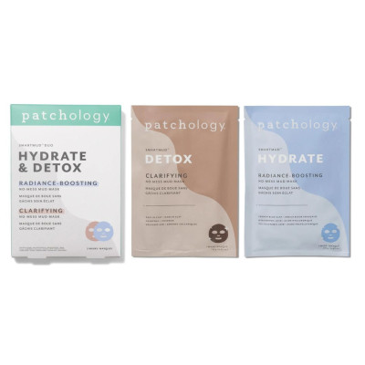 Patchology SmartMud Duo - Detox + Hydrate Дуо масок Детокс + Укрепляющая